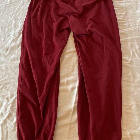 Yoga leggings w open leg, size L (fit like M) - Picture 2 of 6